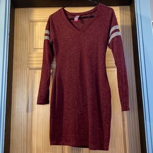 Maroon dress